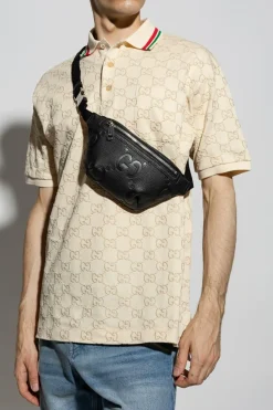 Gucci CZARNY Torba na pas