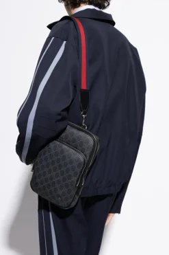 Gucci CZARNY Torba na pas