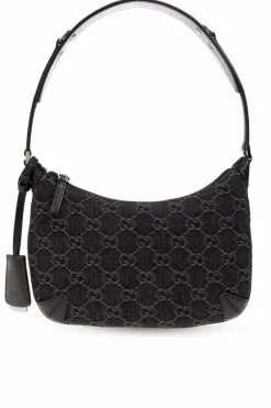 Gucci CZARNY Torba na ramię ‘Horsebit Slim Small’