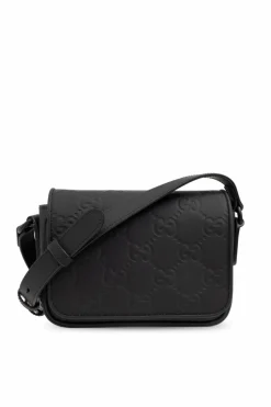 Gucci CZARNY Torba na ramię `GG Super Mini`