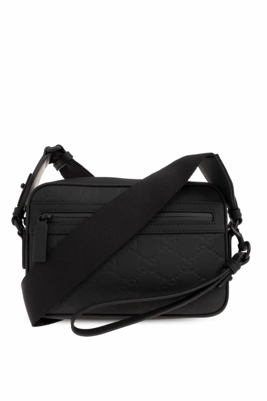 Gucci CZARNY Torba na ramię z monogramem