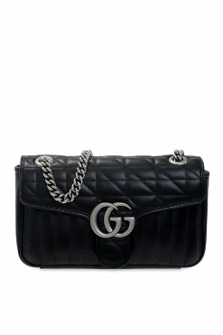 Gucci CZARNY Torba na ramię ‘GG Marmont Small’