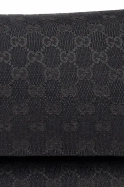 Gucci CZARNY Torba na ramię ze wzorem `GG`