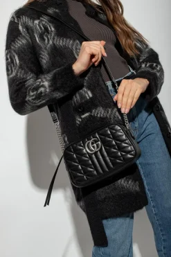 Gucci CZARNY Torba na ramię ‘GG Marmont Small’