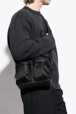Gucci CZARNY Torba na ramię z monogramem