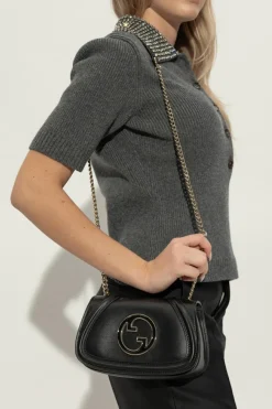 Gucci CZARNY Torba na ramię `Blondie Mini`
