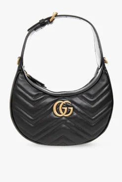 Gucci CZARNY Torba na ramię ‘GG Marmont Mini’