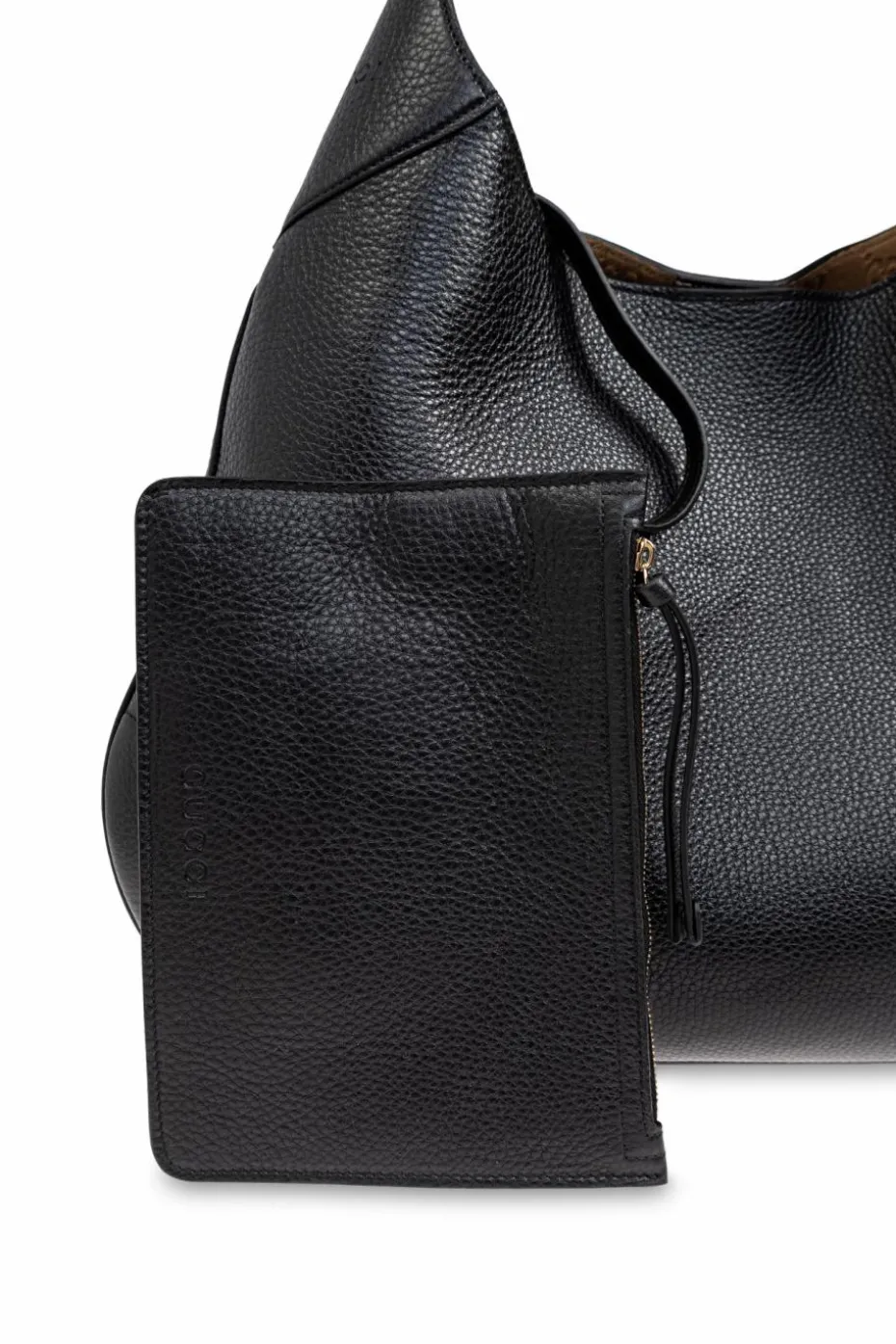 Gucci CZARNY Torba na ramię `Gucci B Medium`