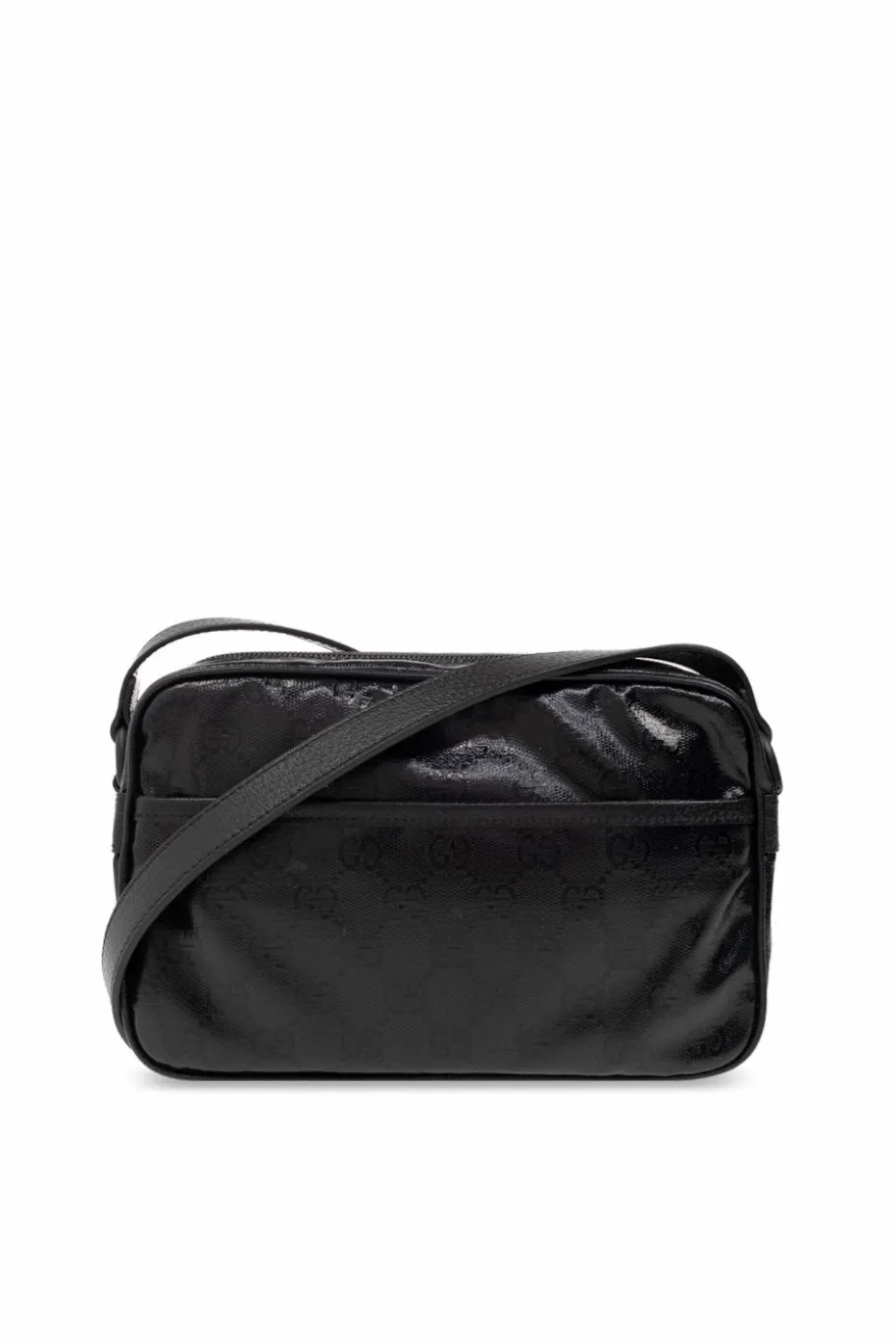 Gucci CZARNY Torba na ramię z monogramem