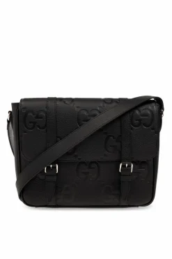 Gucci CZARNY Torba na ramię ‘GG Jumbo Medium’