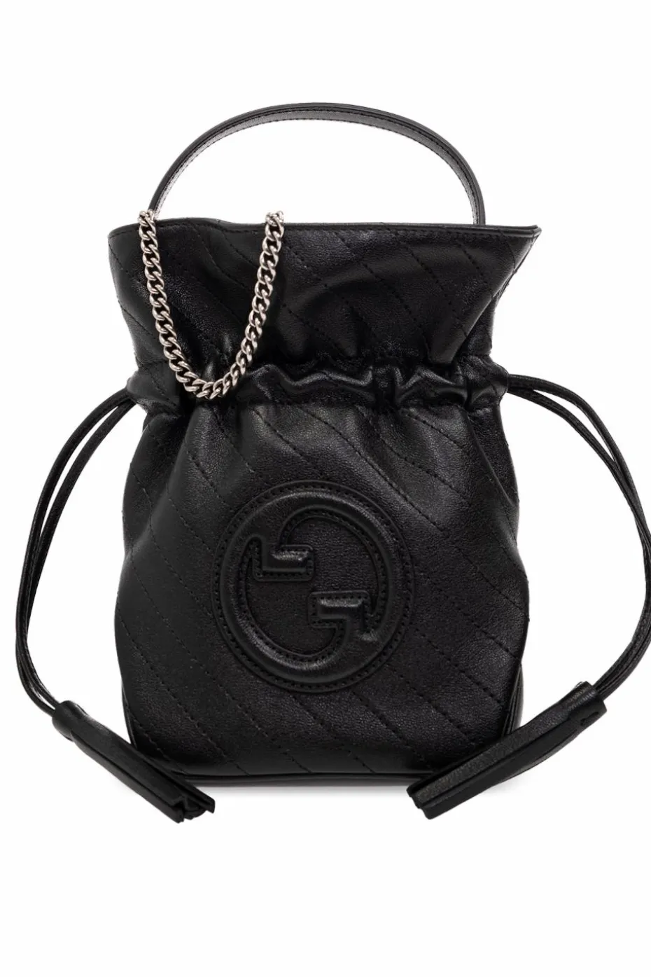 Gucci CZARNY Torba na ramię ‘Blondie Mini’ typu ‘bucket’