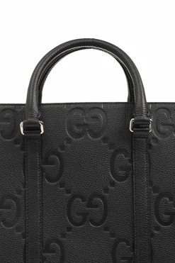Gucci CZARNY Torba typu ‘shopper’ z monogramem