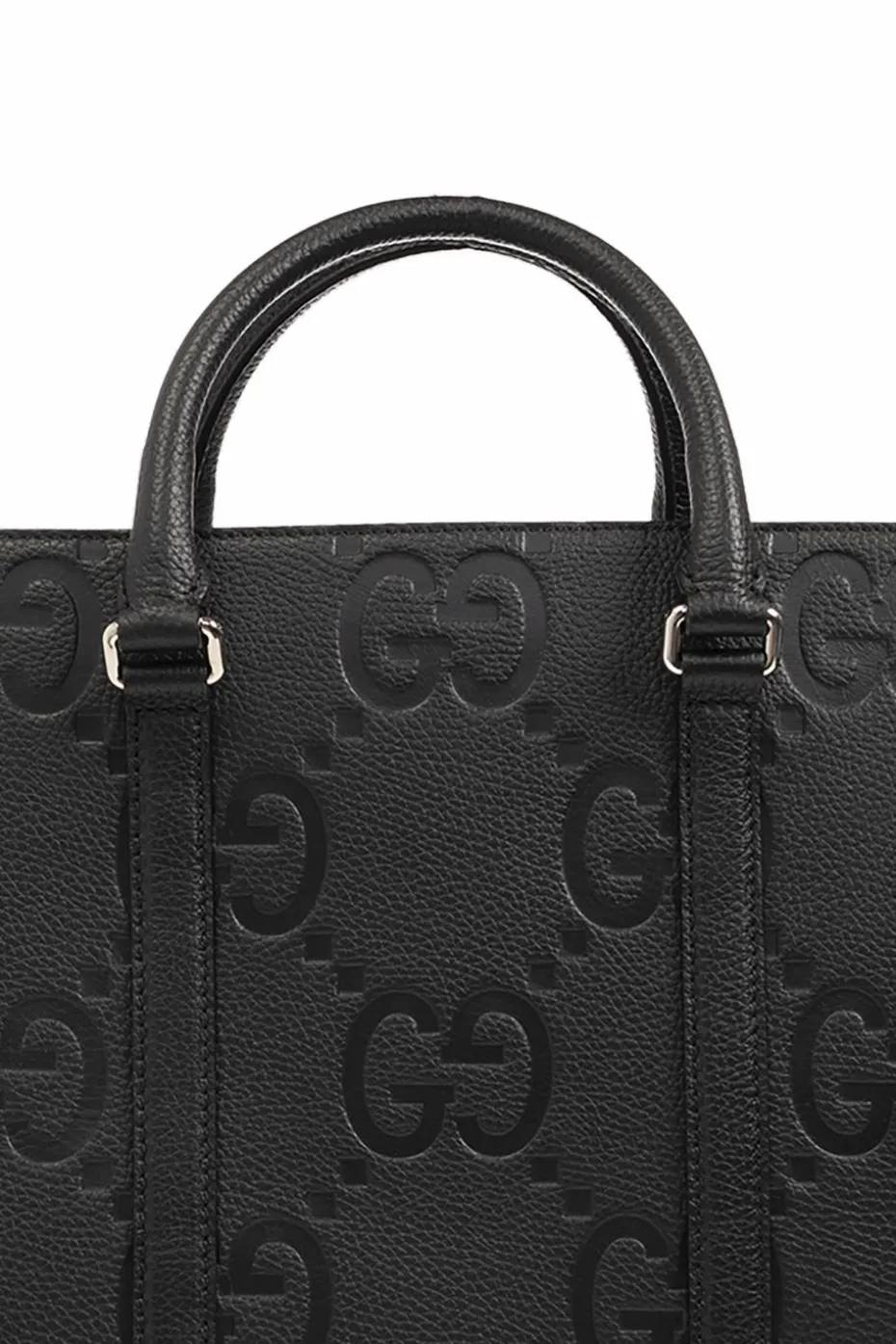 Gucci CZARNY Torba typu ‘shopper’ z monogramem