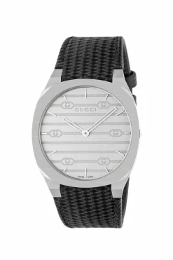 Gucci CZARNY Zegarek ‘25h’