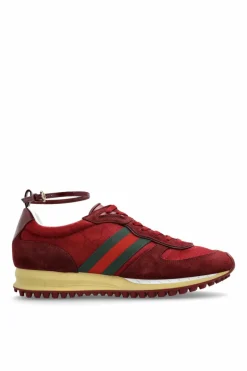 Gucci CZERWONY Buty sportowe `Re-Motion Trainer`