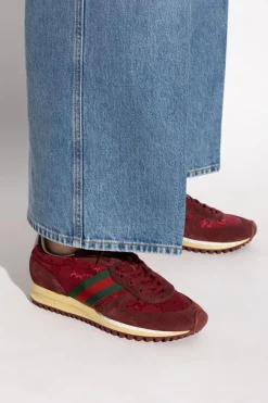 Gucci CZERWONY Buty sportowe `Re-Motion Trainer`