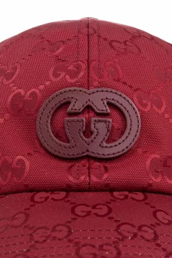 Gucci CZERWONY Czapka z daszkiem