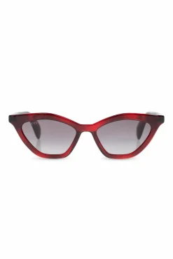 Gucci CZERWONY Okulary przeciwsłoneczne
