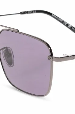 Gucci FIOLETOWY Okulary przeciwsłoneczne