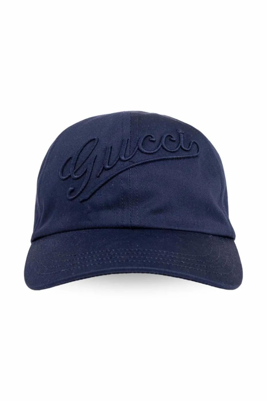 Gucci GRANATOWY Czapka z daszkiem