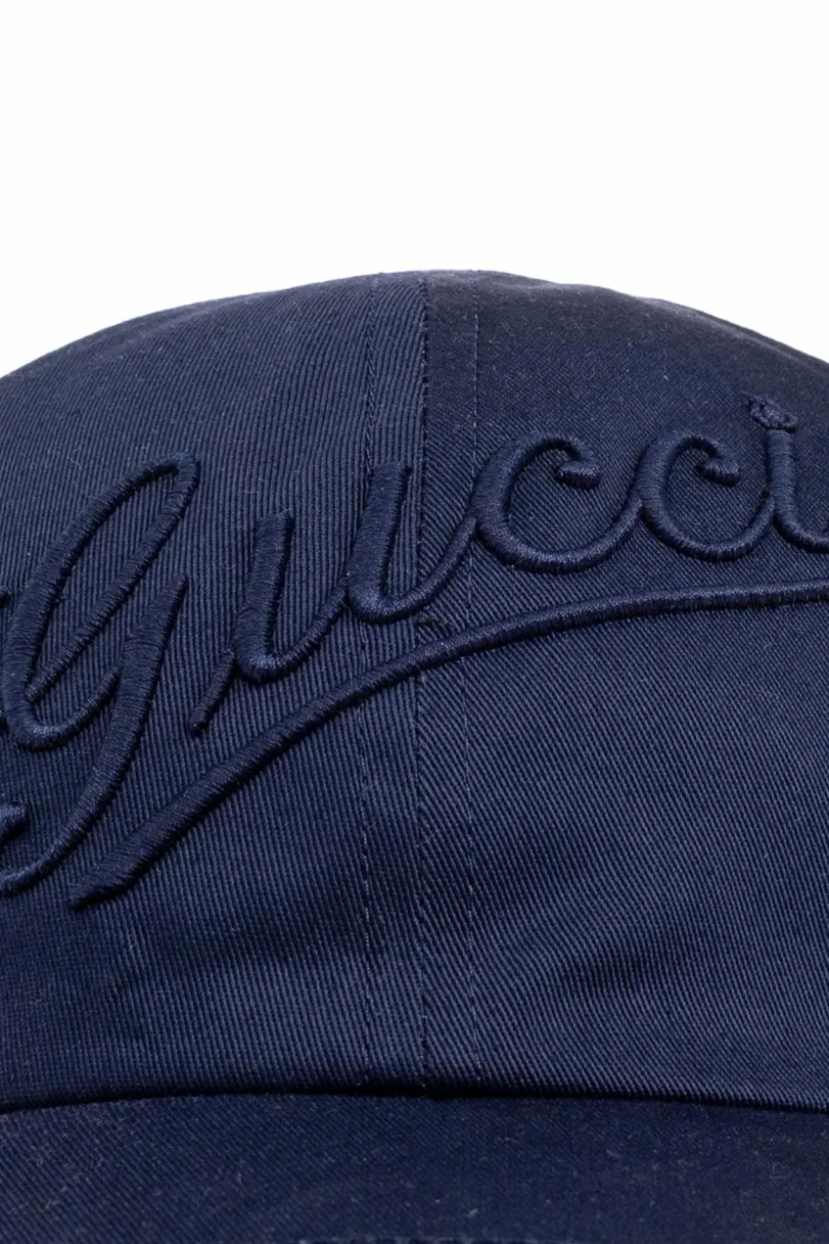 Gucci GRANATOWY Czapka z daszkiem