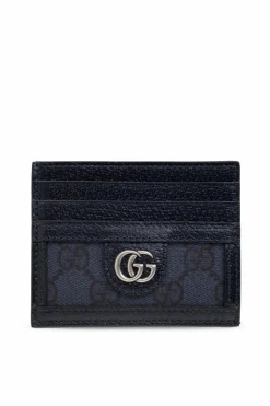 Gucci GRANATOWY Etui na karty