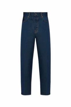 Gucci GRANATOWY Jeansy z nogawkami o prostym kroju