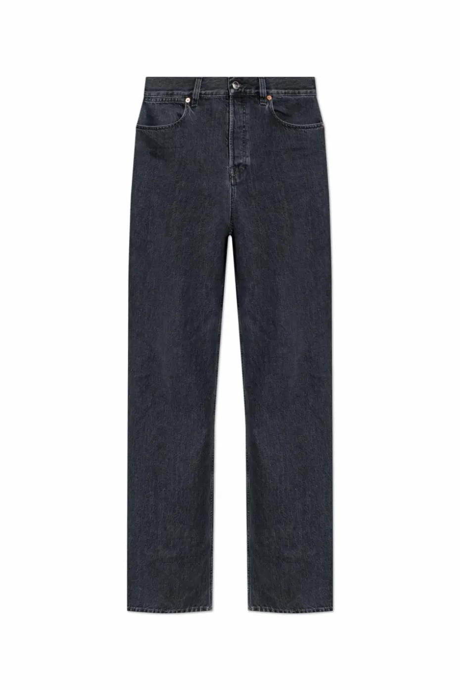 Gucci GRANATOWY Jeansy z szerokimi nogawkami