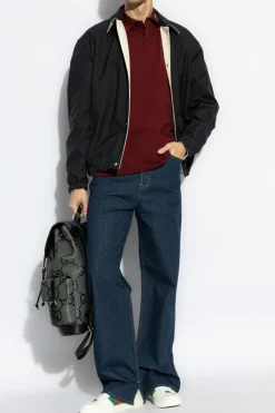 Gucci GRANATOWY Jeansy z prostymi nogawkami