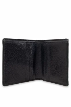 Gucci GRANATOWY Składany portfel z logo