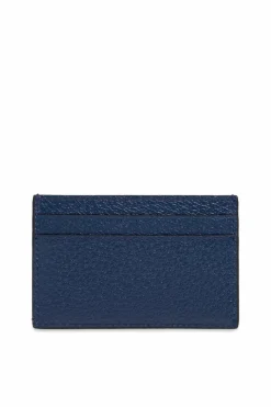 Gucci GRANATOWY Skórzane etui na karty