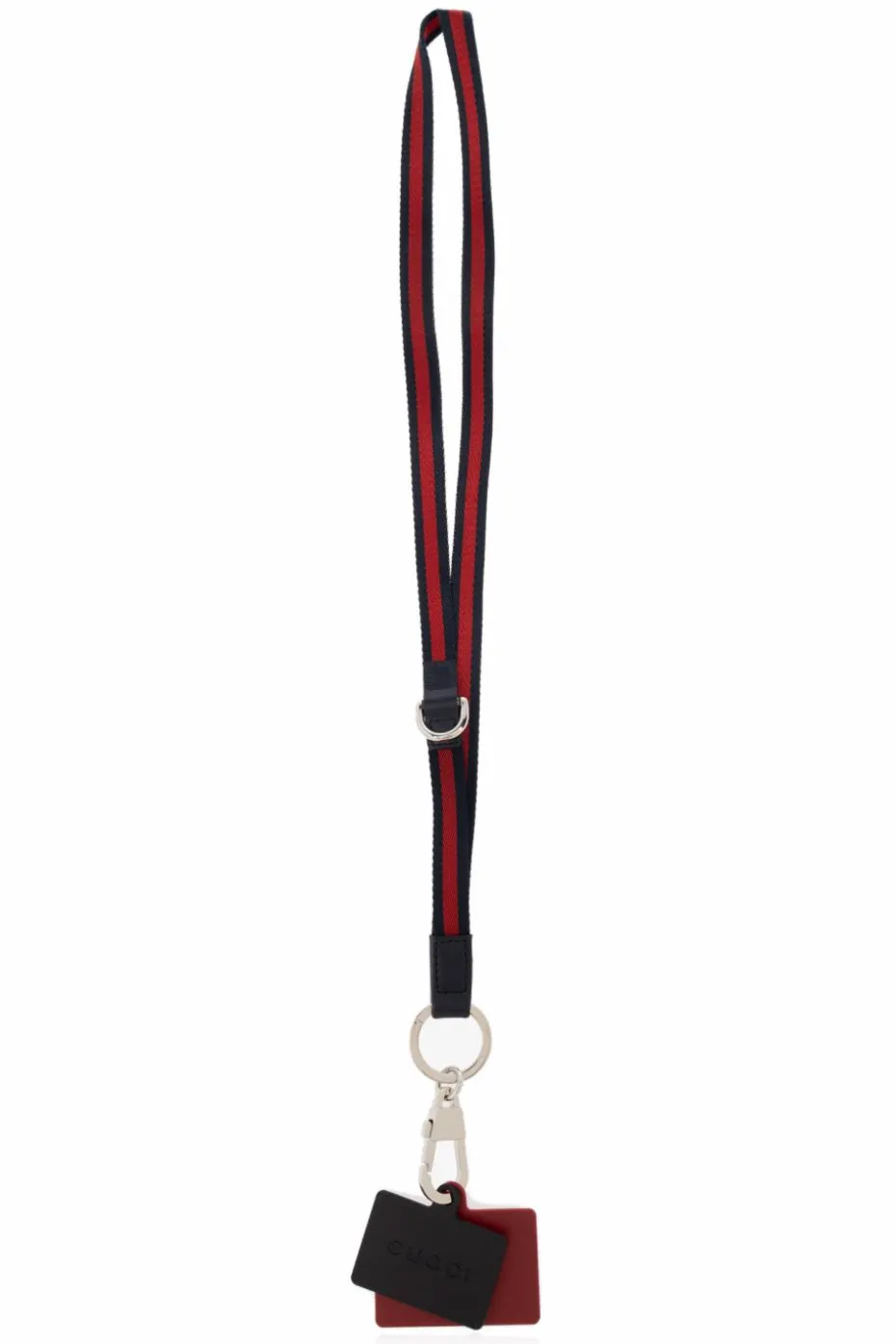 Gucci GRANATOWY Smycz z logo