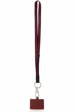 Gucci GRANATOWY Smycz z logo