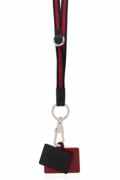 Gucci GRANATOWY Smycz z logo
