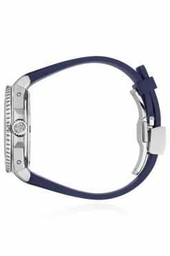 Gucci GRANATOWY Stalowy zegarek