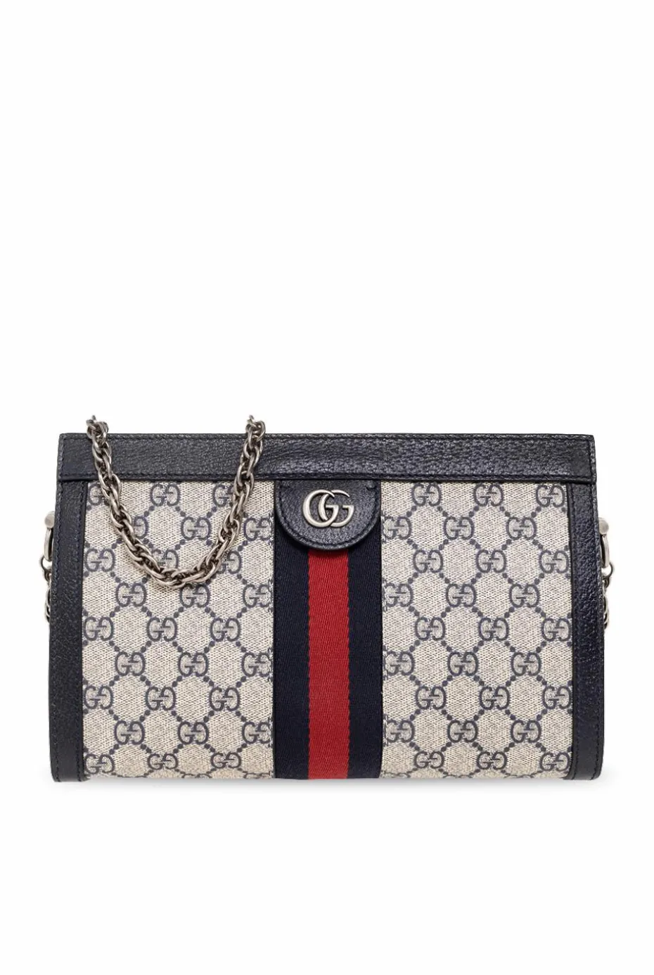 Gucci GRANATOWY Torba na ramię ‘Ophidia Small’