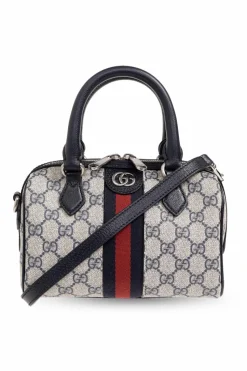 Gucci GRANATOWY Torba na ramię ‘Ophidia Mini’