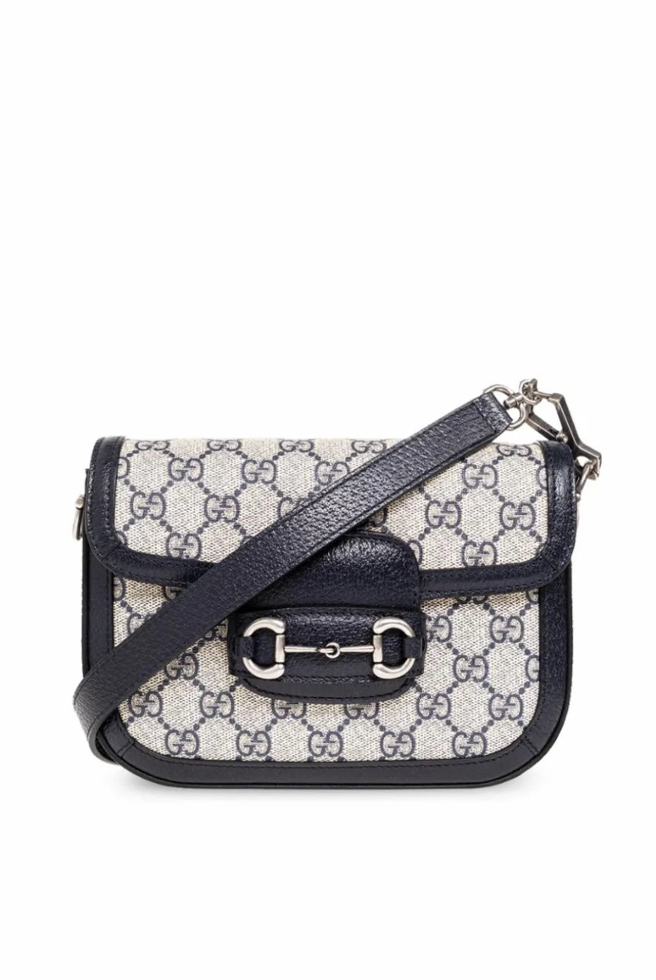 Gucci GRANATOWY Torba na ramię ‘1955 Horsebit Mini’