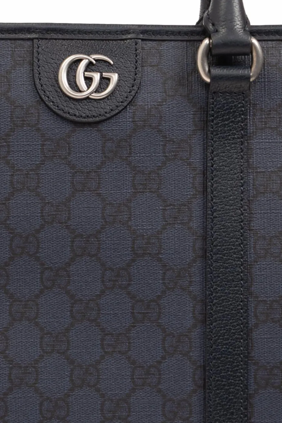 Gucci GRANATOWY Torba ‘Ophidia Medium’ typu ‘shopper’