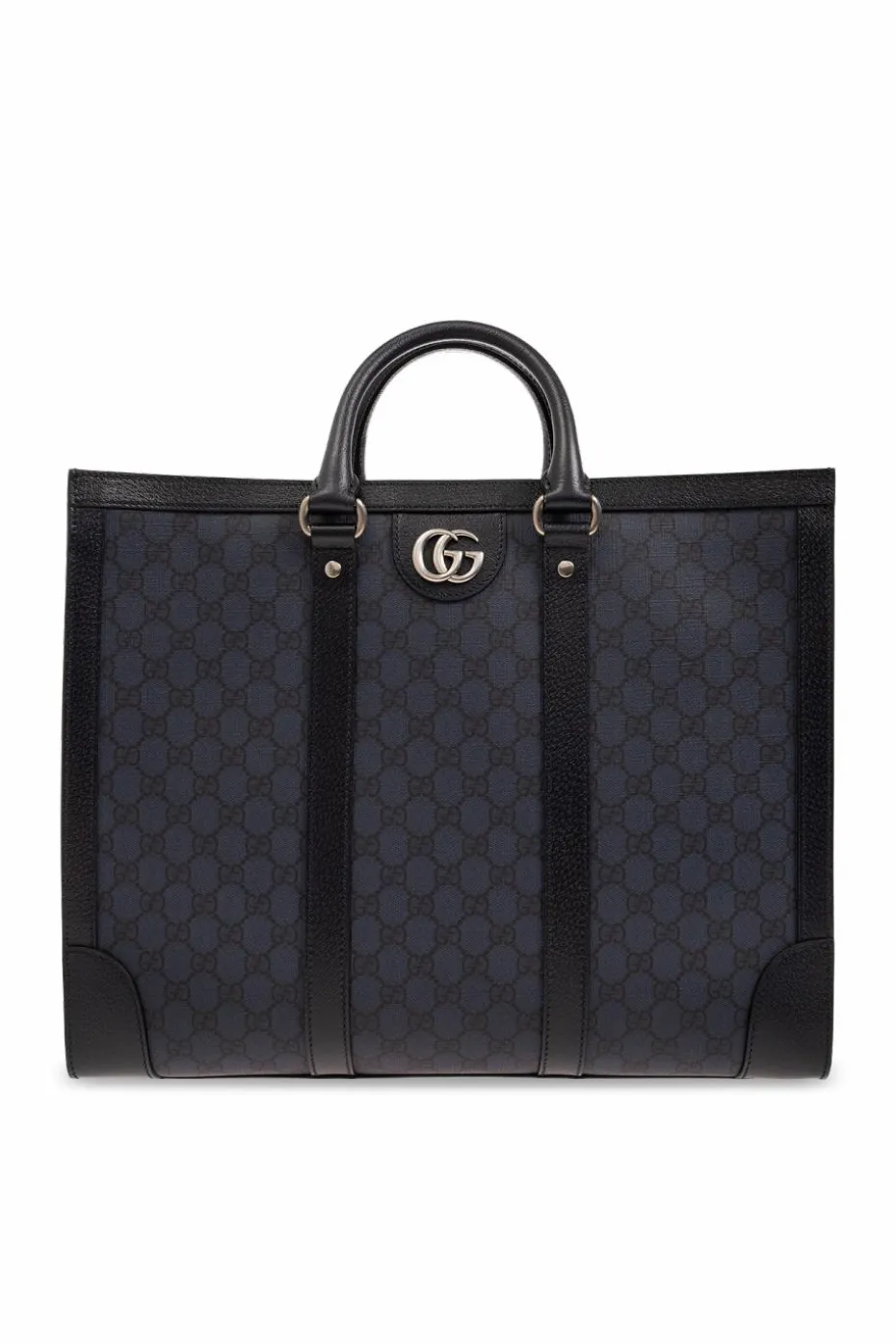 Gucci GRANATOWY Torba ‘Ophidia Large’ typu ‘shopper’