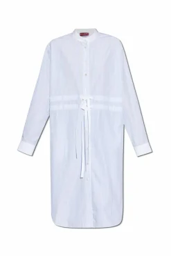 Gucci jasnoniebieski Sukienka ze wzorem w prążki