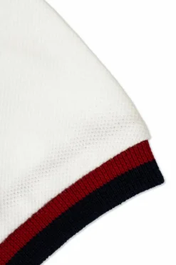 Gucci Kids BIAŁY Bawełniane polo