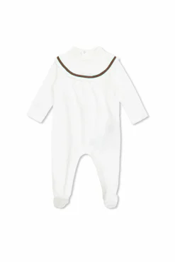 Gucci Kids BIAŁY Bawełniane body