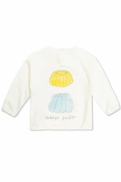 Gucci Kids BIAŁY Bluza z kolorowym nadrukiem