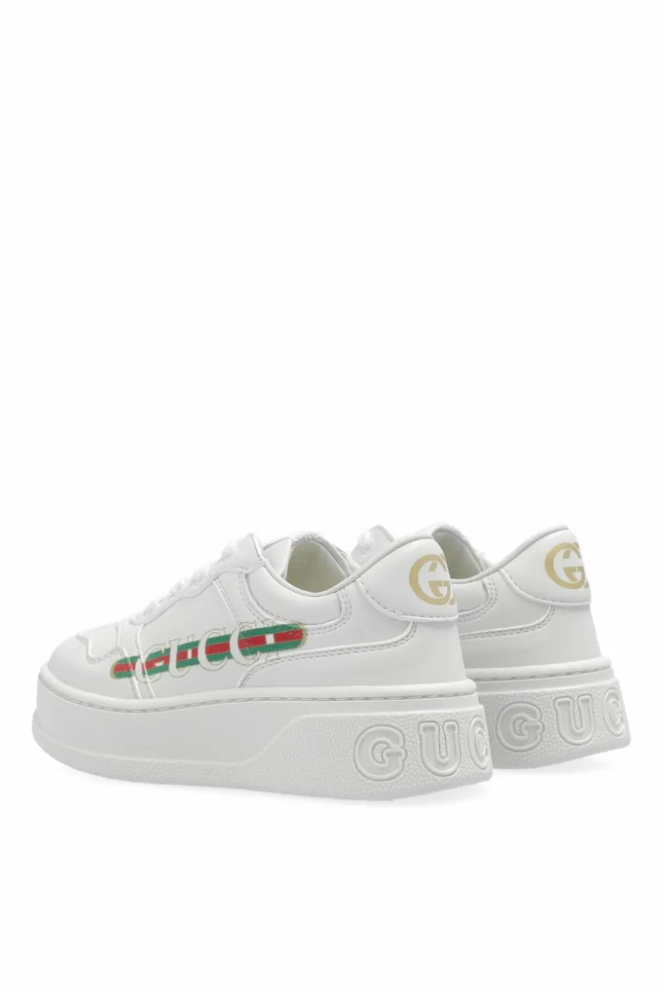 Gucci Kids BIAŁY Buty sportowe z logo