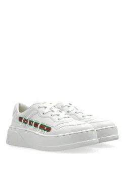 Gucci Kids BIAŁY Buty sportowe z logo