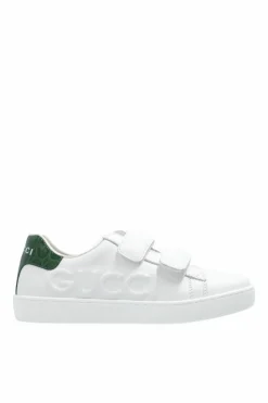 Gucci Kids BIAŁY Buty sportowe z wypukłym logo