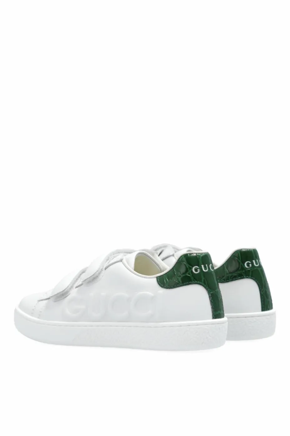 Gucci Kids BIAŁY Buty sportowe z wypukłym logo