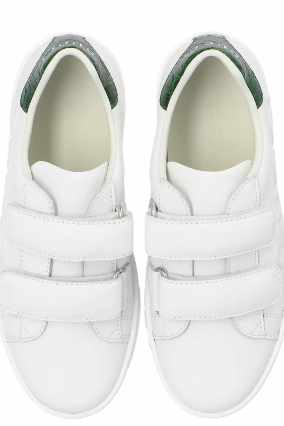 Gucci Kids BIAŁY Buty sportowe z wypukłym logo