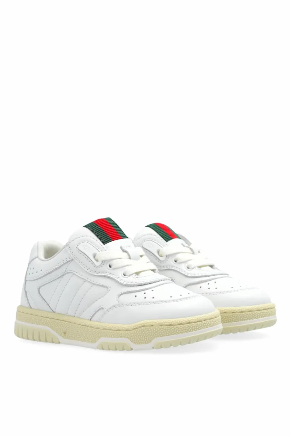 Gucci Kids BIAŁY Buty sportowe z logo